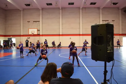 NBA YOUTH CLINIC WITH SACRAMENTO KINGS photograph 30
