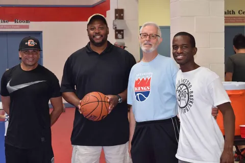 NBA YOUTH CLINIC WITH SACRAMENTO KINGS photograph 14