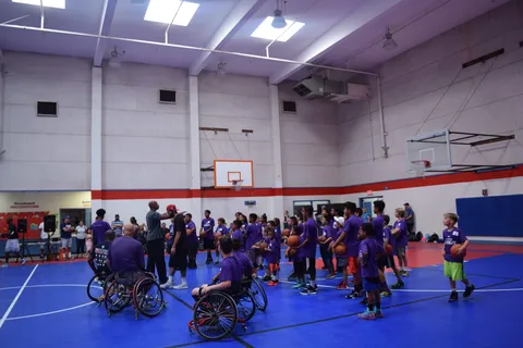 NBA YOUTH CLINIC WITH SACRAMENTO KINGS photograph 32